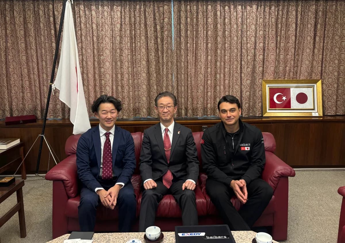 baibars visited Japan's Ambassador to Türkiye, His Excellency Tamura Masami, in Ankara.